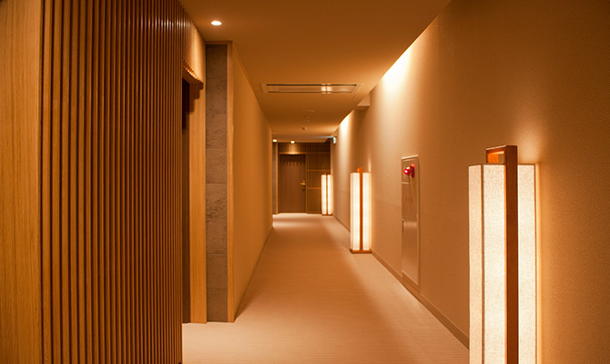 Hallway of the Private Area