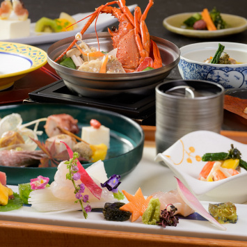 迷ったらこれ!【伊勢海老付】海山の幸を愉しむ 基本料理プラン