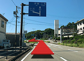 Route from Kashikojima 1