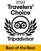 Trip Advisor Travelers’ Choice Best of the Best 2022
