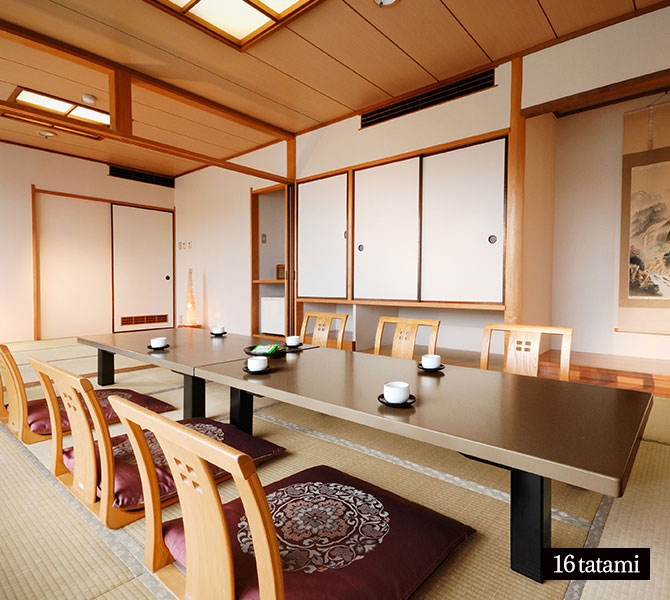 Japanese Room 8 Tatami 10 Tatami 16 Tatami Rooms Shiojitei Official Website