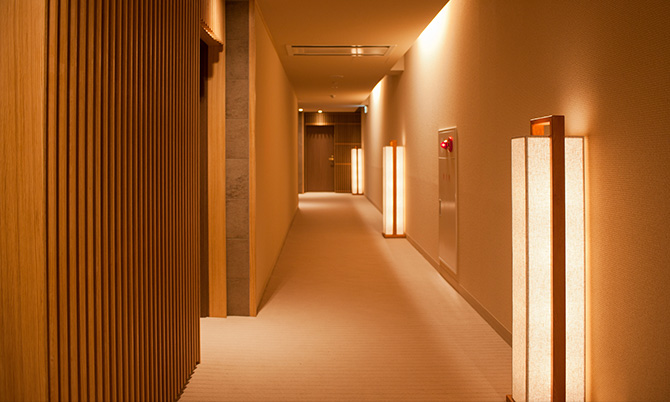 Hallway of the Private Area