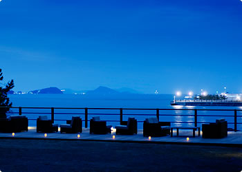 庭園「潮香のてらす」